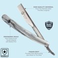 thumbnail image 5 of Cut Throat Shavette Straight Edge Razor Barber Razor Salon Quality + 10 Shaving Blades, 5 of 6