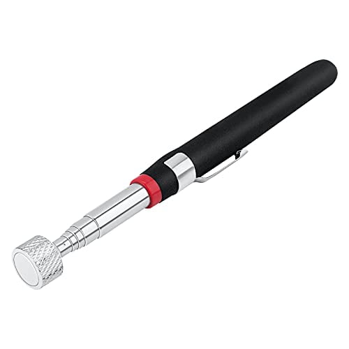 2X Long 10LB Adjustable Magnet Telescopic Magnetic Pick Up Rod Tool Stick 