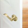 thumbnail image 2 of Design House Springdale Interior Universal Dummy Door Lever, Satin Gold, 2 of 15