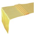 thumbnail image 1 of 10 Pcs Satin Table Runner Wedding Party Banquet Decoration&nbsp;12 x 108&nbsp;- Light Gold, 1 of 7