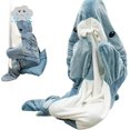 thumbnail image 1 of LAICAIW The Ultimate Adult-Sized, Wearable Shark Blanket for Home & KitchenProduct Features (Color : XL), 1 of 7