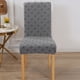 thumbnail image 5 of Fiudx Funda de Silla Gruesa, Tela de Terciopelo Suave, Alta Elasticidad, Resistente a La Suciedad y a Las Arrugas, Fácil de Limpiar, Ideal para Decoración de Comedores, Tamaño 40-50 Cm X 45-65 Cm., 5 of 7