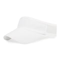 thumbnail image 2 of Fabrcox Unisex Sports Sun Visor Hats Adjustable Empty Top Baseball Caps Spring Summer Outdoor Tennis Hats for Men Women White 21.26-23.62", 2 of 3