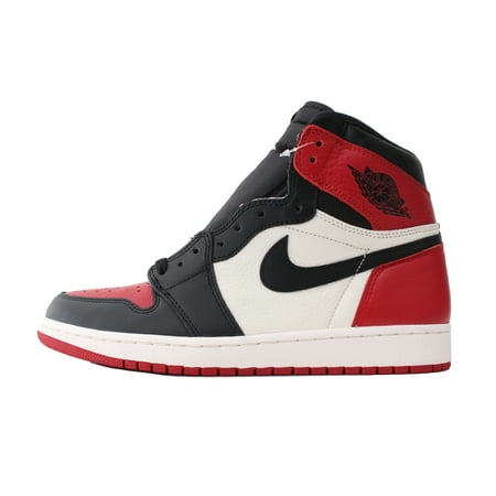 Air Jordan Mens Air Jordan 1 Retro High Og Bred Toe Gym Red Black Summit White 55 Walmart Com Walmart Com