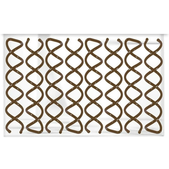 Hawwwy Bobby Pins - 8 Pack - Light Brown - 2 Inches - Beautiful Twist Hair Accessories for Women and Kids - Easy Bobby Pins for Fast and Secure Buns, Messy Styles, and Updos