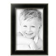 thumbnail image 2 of ArtToFrames 8" x 12" Black Panel With Silver Lip Picture Frame, 8x12 inch Multi Wood Poster Frame (WOM-5093), 5 Pack, 2 of 6