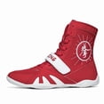 thumbnail image 4 of New Arrival Men'S Plus Size High-Top Professional Training Anti-Slip Cushioned Wrestling Shoes Durable Boxing Shoes, 4 of 7