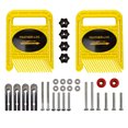 thumbnail image 1 of Labymos Woodworking Double Feather Loc Board Set Miter Gauge Slot T Track Woodwork Saw Table, 1 of 7