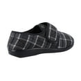 thumbnail image 3 of GBS Med Mens Gerald Classic Checked Slippers, 3 of 4