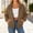 Coffee, variant on Sevevn Women's Lightweight Hoodies Full Zip Up Oversized Sweatshirts with Pockets Long Sleeve Casual Hooded Jackets Beige S