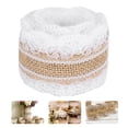 thumbnail image 3 of Lace Linen Roll, Multi-Purpose With Pin Natural Burlap Ribbon, For Gift Wrap Wedding 1,2,3,4, 3 of 8