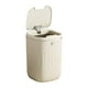 thumbnail image 5 of Contenedor de basura automático sin contacto, con tapa, impermeable y automático Blanco y plata 24L, 5 of 9