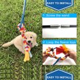 thumbnail image 2 of maskred Pets Play Toy Interactive Teasers Entertainment Toys Rope Outdoor Backyard, 2 of 6