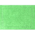 thumbnail image 1 of Ahgly Company Indoor Rectangle Oriental Emerald Green Industrial Area Rugs, 8' x 12', 1 of 4