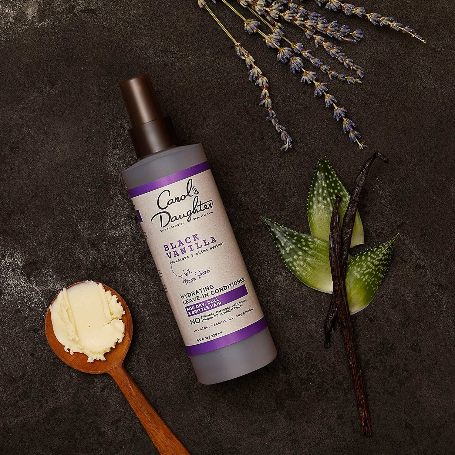 Black Vanilla Moisturizing Leave-In Conditioner by Carols Daughter for Unisex - 8 oz Conditioner
