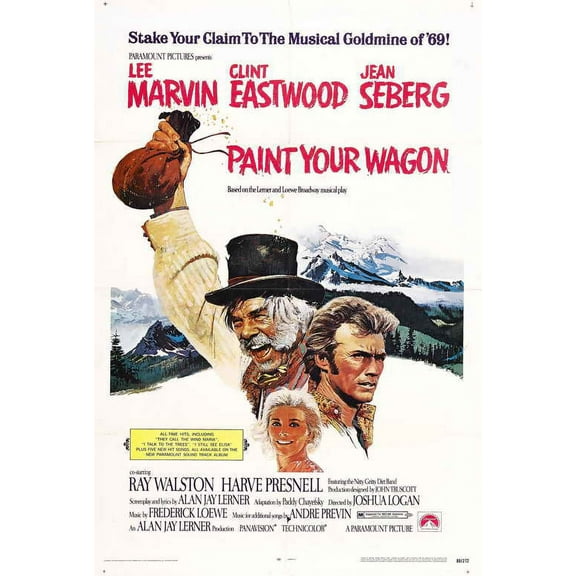 Paint Your Wagon - movie POSTER (Style B) (27" x 40") (1969)