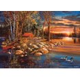 thumbnail image 1 of Cobble Hill 1000 Piece Puzzle - Wake Up Call - Sample Poster Included, 1 of 2