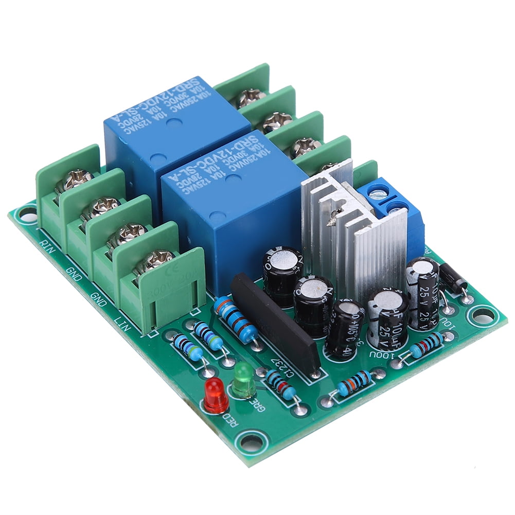 Speaker Protection Circuit Board Steady Module With HighPower Relays Power Board With Two 10A