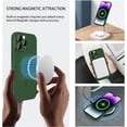 thumbnail image 2 of Funda magnética para iPhone 14 Pro Max para mujer, diseño mate de lujo con brillo metálico suave y protector de lente de cámara, compatible con Magsafe Case para iPhone 14 Pro Max de 6.7 pulgadas,, 2 of 8