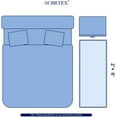 thumbnail image 3 of "Subrtex Modern Area Rugs Soft Anti-Stain Durable Carpets (2'×6',Blue White)", 3 of 7