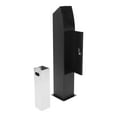 thumbnail image 4 of 1.27gal Large Capacity Standing Ashtray Cigarette Butt Disposal with Inner Bucke, 4 of 14