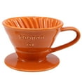 thumbnail image 1 of Ceramic Hand Brew Coffee Filter Cup Conical Filter Coffee Dripper Kit Household Coffee Appliance Pour over Coffee Stand G, 1 of 8