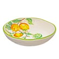 thumbnail image 1 of IH Casa Decor Ceramic Lemon Round Plate 8.35" - Ensemble De 2, 1 of 3