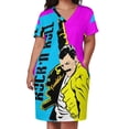thumbnail image 3 of ROCK "N ROLL-vestido de noche holgado para mujer ropa elegante con bolsillos informal, 3 of 7
