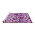 thumbnail image 2 of Ahgly Company Machine Washable Indoor Rectangle Abstract Purple Modern Area Rugs, 8' x 10', 2 of 4