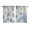 Blue, variant on Blue Coastal Starfish Window Curtains Panels with Grommet, Beach Ocean Nautical Shells Conch Kitchen Cafe Curtain Draperies Window Treatment Set for Living Room/Bedroom/Laundry/Bathroom, 104x72
