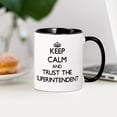 thumbnail image 3 of CafePress - Keep Calm And Trust The Superintendent Mugs - 11 oz Ceramic Mug - Novelty Coffee Tea Cup, 3 of 4