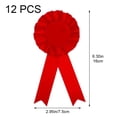 thumbnail image 2 of Jiibva 12 Pieces Blank Award Ribbon Prize 1st Place Rosette Medal Winner Victory Recognition Participation Ribbon for Competition Sport Event, 2 of 7