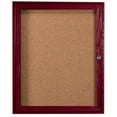 thumbnail image 3 of Aarco Products CBC3672-3R Enclosed Bulletin Board Cherry Frame, 3 of 6