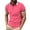 Hot Pink, variant on Lumivie Workout Muscle Shirts For Men Gym Tops For Men Trendy Plus Size V Neck Dressy Tshirts Shirts For Men Fitted White Blouse For Men Plus Size 3X Mens T Shirts Loose Fit Cotton
