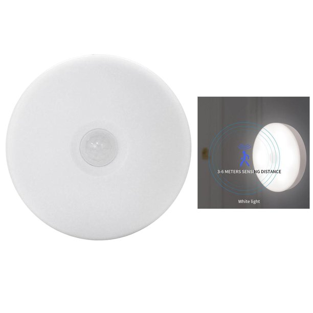Luces LED para Armario, Luz con Sensor de Movimiento Inalámbrico, Luz Recargable Por USB, Iluminación Segura para debajo Del Armario, Mostrador, Cocin Opción 3 Luz blanca Yinane luces del sensor de movimiento