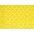 thumbnail image 1 of Ahgly Company Machine Washable Indoor Rectangle Trellis Yellow Modern Area Rugs, 8' x 10', 1 of 4