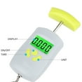 thumbnail image 4 of Digital Luggage Scale, Portable Travel Scale Different Weight Unit Small Clear Dispaly  For Luggage, 4 of 8