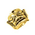 thumbnail image 1 of Anillos De Plata Esterlina Anillo Abierto Retro Cubierta De La Cara Anillo De Estilo Anillo Ajustable Para Hombres Dama Moda Advancent AP007233-01, 1 of 6