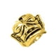 thumbnail image 1 of Anillos De Plata Esterlina Anillo Abierto Retro Cubierta De La Cara Anillo De Estilo Anillo Ajustable Para Hombres Dama Moda Noticed AP007233-01, 1 of 6