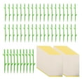 thumbnail image 2 of Stakes Indoor Fruit 50PCS Gnat Sticky Patio & Garden,50Pcs Sticky Insect Plates, 2 of 9