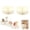 #A, variant on Paper Buffet Table Risers with Acrylic Cover Plate, Food Display Stand for Dessert Table, Party and Catering Decor