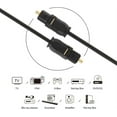 thumbnail image 3 of Parts Express 3 FT Digital Audio Optical TOSLink Cable Optic 3ft, 3 of 5