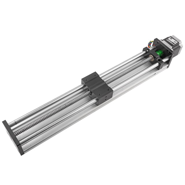 Ball Screw Linear Actuator,400mm Stroke Linear Guide Motorized Guide Rail Linear Actuator Smart Functionality