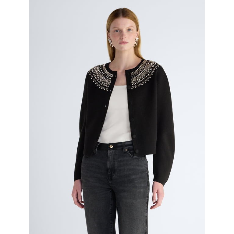 Scoop Women's Embellished Cardigan photo 1