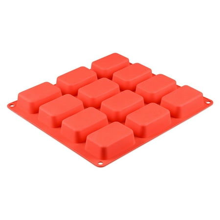

Hxroolrp Square Sphere Silicone Cake Mold Muffin Chocolate Cookie Baking Mould Decor