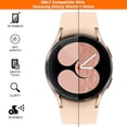 thumbnail image 3 of Designed for Galaxy Watch 4 40mm Screen Protector   3 Pack Tempered Glass Screen Protector for  Galaxy Watch4 40mm 2021  Clear, 3 of 6