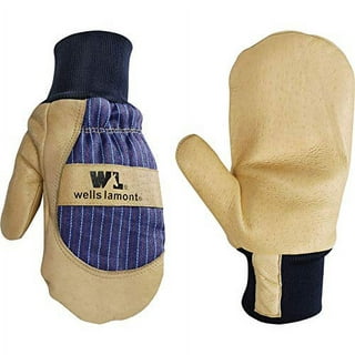  Wells Lamont Men's Slip-On Cowhide Full Leather Work Gloves, X- Large (1171XL) , Tan : Everything Else