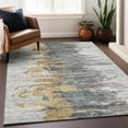 thumbnail image 6 of Addison Rugs Mayfield Washable Transitional Modern Ivory Rectangle Rug, 9' x 12', 6 of 6