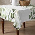 thumbnail image 4 of Green Eucalyptus Leaves Table Cloth Waterproof Tablecloths, Summer Botanical Weeping Tablecloth Dining Table Cover for Kitchen Party Tabletop Outdoor, Square Tablecloth 60x60 Inch, 4 of 9
