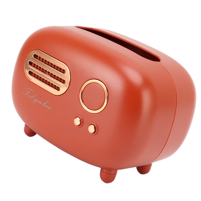Vintage Tissue Box, Practical Retro Tissue Box For Kitchen For Living Room Green,Red,Pink